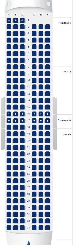 Схема салона ryanair